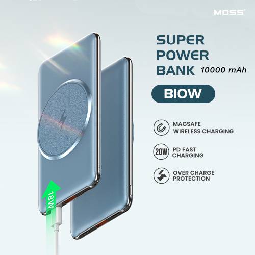 20W PD Fast Charge 15W Magsafe Magnetic Wireless Charging 10000 mAh Power Bank