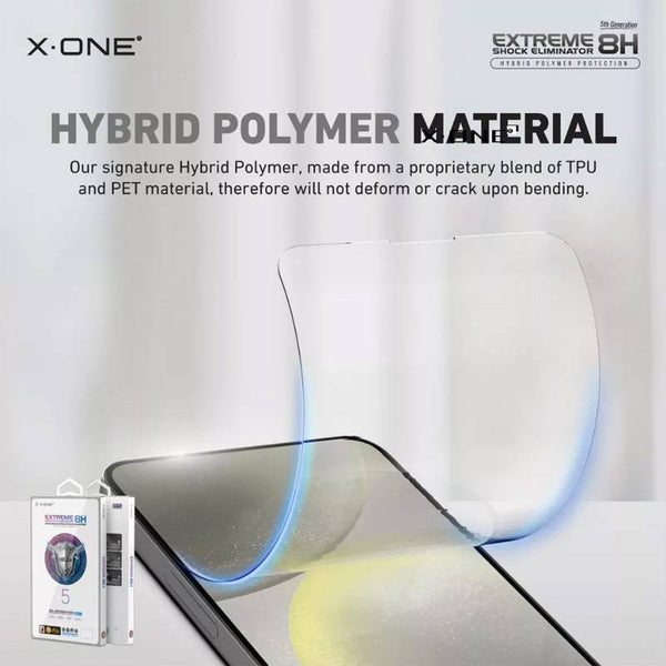 X.One Extreme 8H ( 5th Gen. ) Clear Screen Protector for Samsung S25 Plus Ultra / S24 Plus Ultra