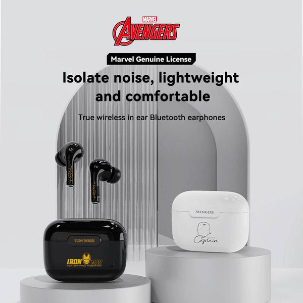 Marvel Avengers QS-T38 Wireless Bluetooth Earphone Handsfree ( Iron Man )