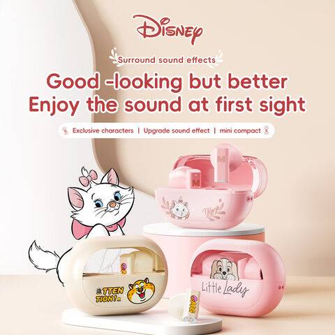 Disney QS-T18 Wireless Bluetooth Earphone Handsfree ( Clawhauser / Little Lady / Marie )