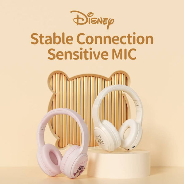 Disney QS-H2 Wireless Bluetooth Flexible Folding Headset ( Lotso )