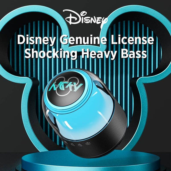 Disney QS-S1 Bluetooth LED Light HD Sound Quality Speaker ( Mickey Mouse )